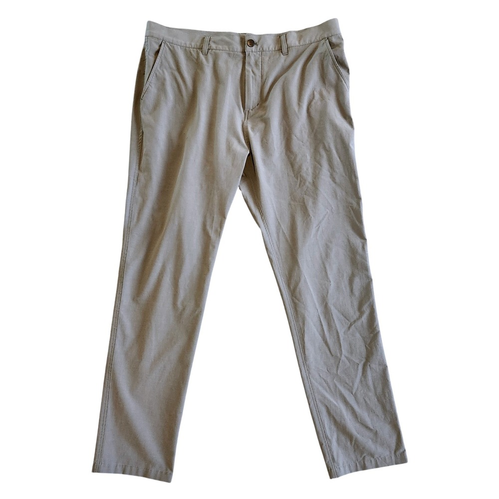 Free Fly Mens 36x32 Tradewind Pants Stretch Gray Performance Chino